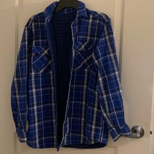 Columbia flannel button down Size Large